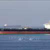 Tàu chở dầu di chuyển qua eo biển Hormuz. (Ảnh: Reuters/TTXVN)
