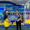 Tại triển lãm, gian trưng bày của Vietravel Airlines được thiết kế thành một chuỗi hành trình cảm xúc với 4 khu vực trải nghiệm.
