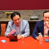 Ủy viên Trung ương Đảng, Phó Bí thư thành ủy, Chủ tịch UBND thành phố Nguyễn Khắc Toàn phát biểu tại buổi làm việc. (Ảnh: Hương Giang /TTXVN)