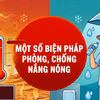 Một số biện pháp phòng, chống nắng nóng
