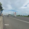 Quốc lộ 51 hướng từ tỉnh Đồng Nai về Vũng Tàu đoạn qua địa phận phường Tân Hải lượng xe lưu thông qua rất ít. (Ảnh: Hoàng Nhị/TTXVN)