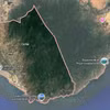 Xã Cà Ná nơi có dự án vừa bị thu hồi. (Ảnh: Google Map)