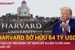 Ngôi trường tinh hoa Harvard đối đầu làn sóng “MAGA” của ông Trump