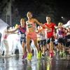 Giải Marathon Quốc tế Hà Nội Techcombank Mùa thứ 4, kết nối di sản Thủ đô và sức mạnh cộng đồng. (Ảnh: Vietnam+)