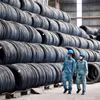Hòa Phát lập kỷ lục vượt 10 triệu tấn thép trong năm 2025, tăng 31%. (Ảnh: Vietnam+)