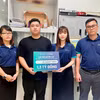 OPES chi trả 1,3 tỷ đồng bảo hiểm cho gia đình khách hàng Vũ Quang Thắng.(Ảnh: Vietnam+)
