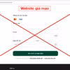 Vietcombank cảnh báo lừa đảo mạo danh tin nhắn SMS thông báo điểm thưởng. (Ảnh: Vietnam+)