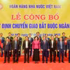 Chính thức chuyển giao bắt buộc GPBank cho VPBank và DongA Bank cho HDBank. (Ảnh: Vietnam+)