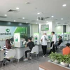 Mừng sinh nhật 63 năm, Vietcombank triển khai ưu đãi “Tiết kiệm tạo kỳ tích”. (Ảnh: Vietnam+)