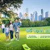 Gửi tiết kiệm, nhân ba niềm vui cùng ngân hàng Vietcombank. (Ảnh: Vietnam+)