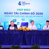 Họp báo công bố chương trình Ngày tài chính số năm 2026. (Ảnh: Vietnam+)