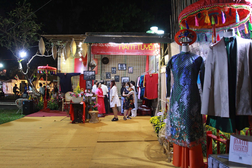 Một góc Lễ hội Tết Việt 2021. (Ảnh: Thanh Vũ/TTXVN)