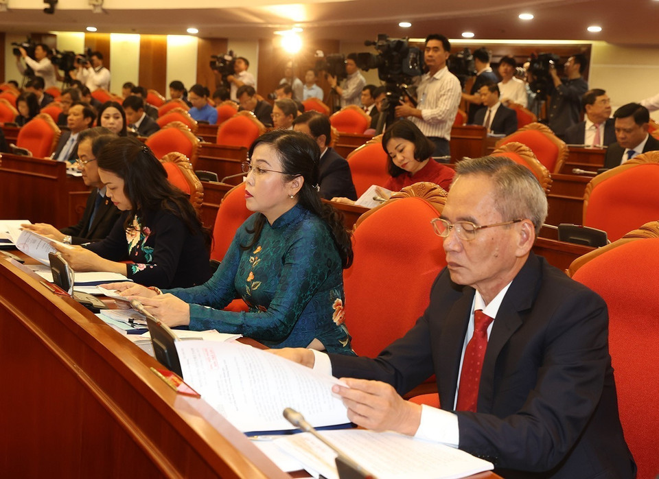 Các đại biểu dự hội nghị. (Ảnh: Trí Dũng/TTXVN)