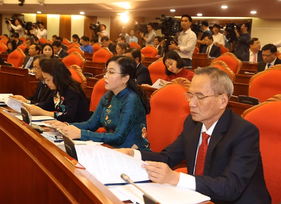 Các đại biểu dự hội nghị. (Ảnh: Trí Dũng/TTXVN)