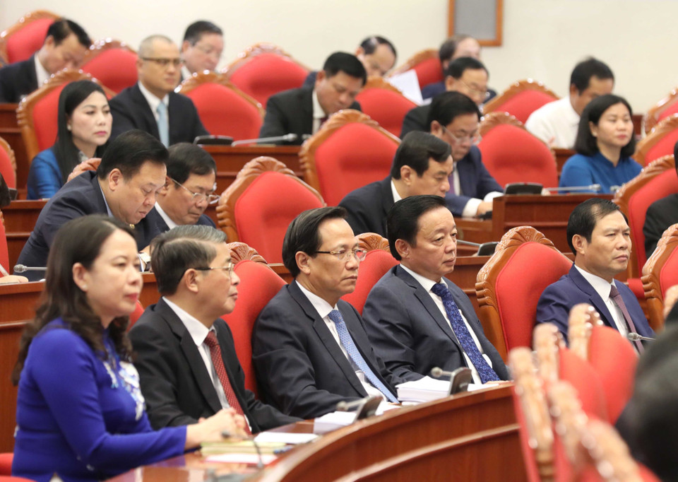 Các đại biểu dự phiên khai mạc hội nghị. (Ảnh: Phương Hoa/TTXVN)