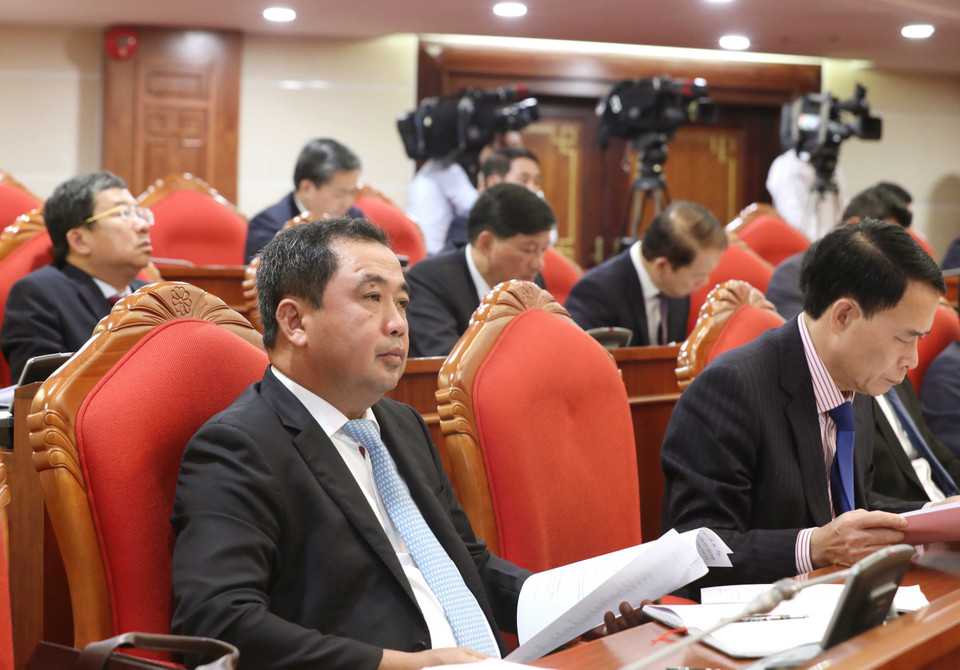 Các đại biểu dự phiên khai mạc hội nghị. (Ảnh: Phương Hoa/TTXVN)