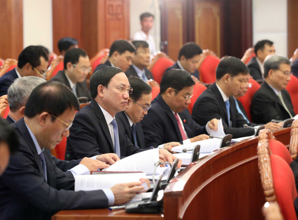 Các đại biểu dự phiên khai mạc hội nghị. (Ảnh: Phương Hoa/TTXVN)