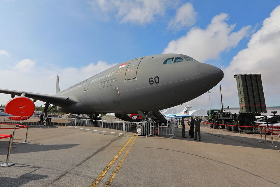 Máy bay vận tải của Không lực Singapore.