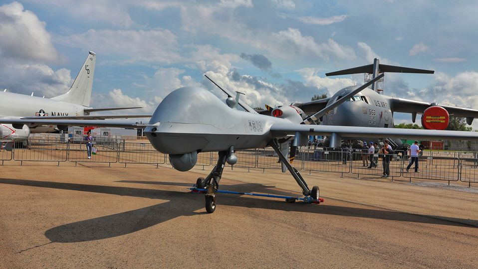 Máy bay không người lái MQ-9 Reaper của Không quân Mỹ.