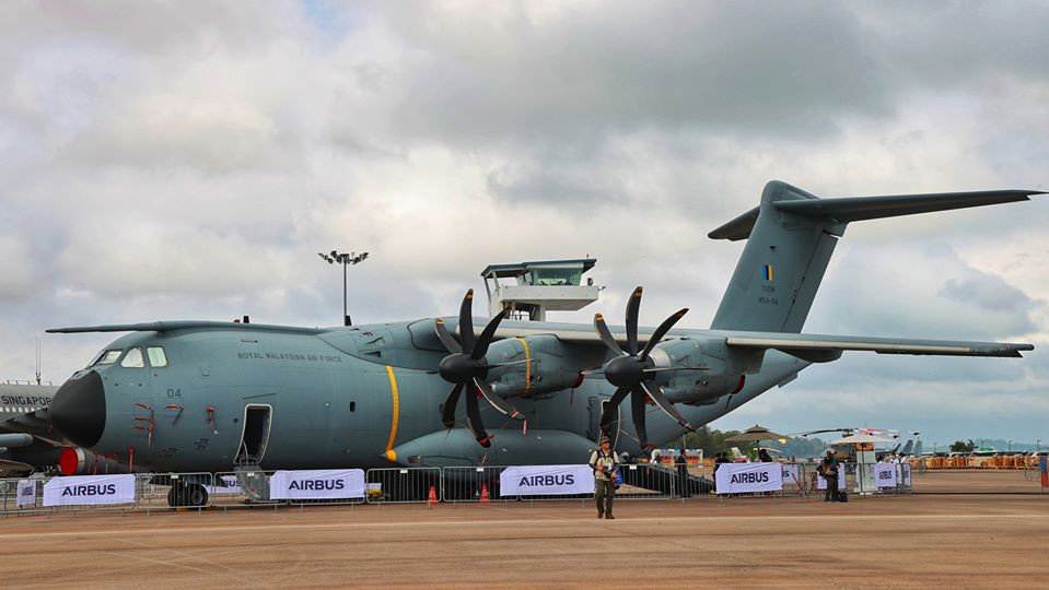 Máy bay vận tải tầm xa A400M của Airbus.