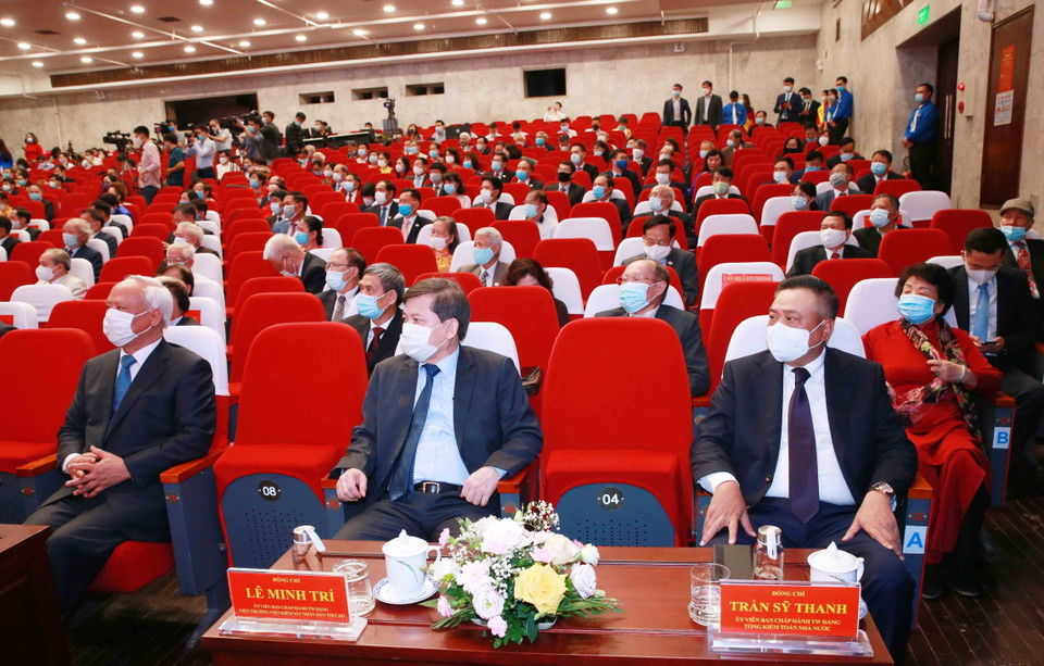 Đại biểu dự Lễ kỷ niệm. (Ảnh: Phương Hoa/TTXVN)