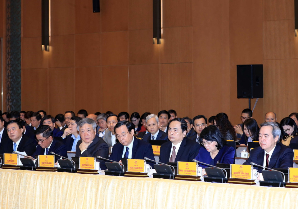 Các đại biểu tham dự hội nghị. (Ảnh: Thống Nhất/TTXVN)