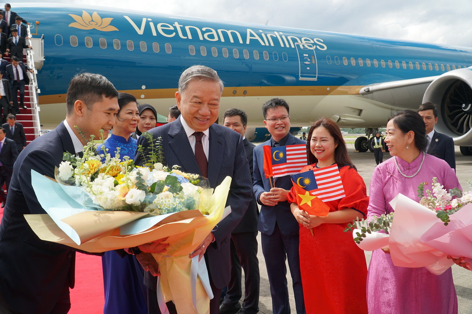 Chuyến thăm Tổng bí thư Tô Lâm đến Malaysia. (Ảnh: Lê Hằng Linh/TTXVN)