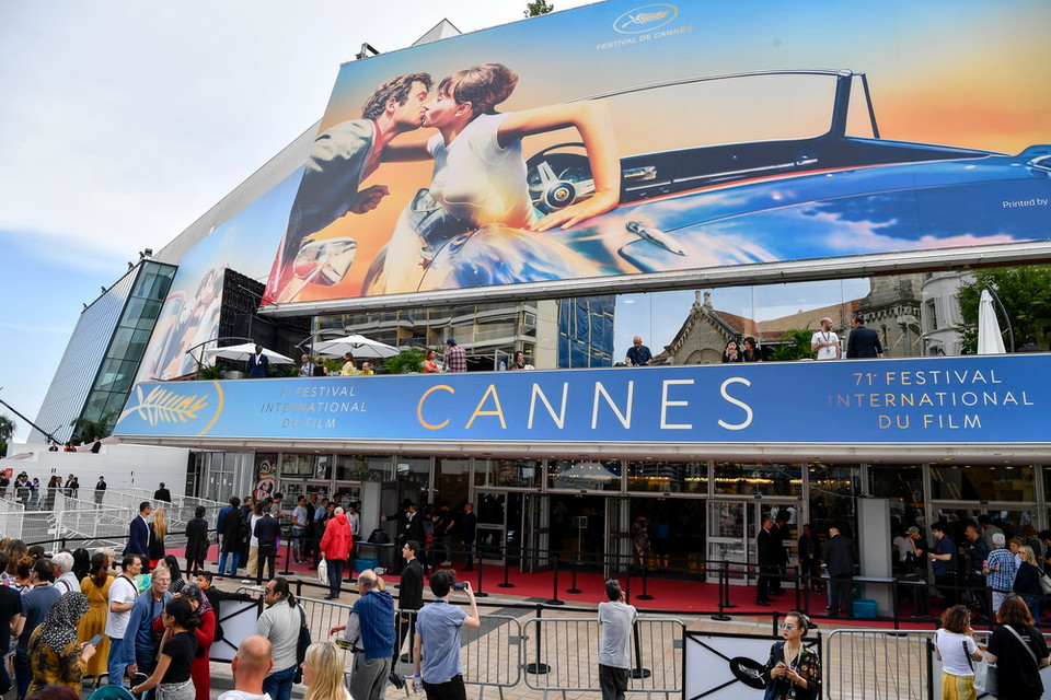 Ngày 8/5, lễ khai mạc Liên hoan phim quốc tế Cannes lần thứ 71 diễn ra tại khu du lịch French Riviera ở thành phố Cannes xinh đẹp miền Nam nước Pháp. Trong ảnh: Hội trường Palais des Festivals, nơi diễn ra Liên hoan phim Cannes lần thứ 71, tại Cannes, Pháp ngày 8/5. (Nguồn: THX/TTXVN)