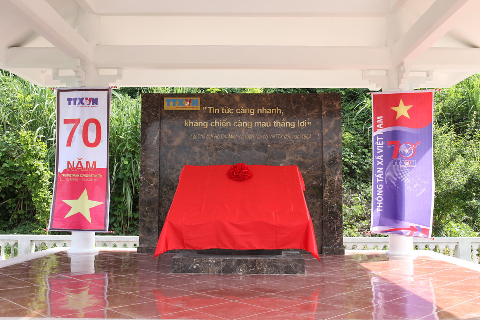 Khu di tích Thông Tấn Xã Việt Nam. (Doãn Đức/Vietnam+)