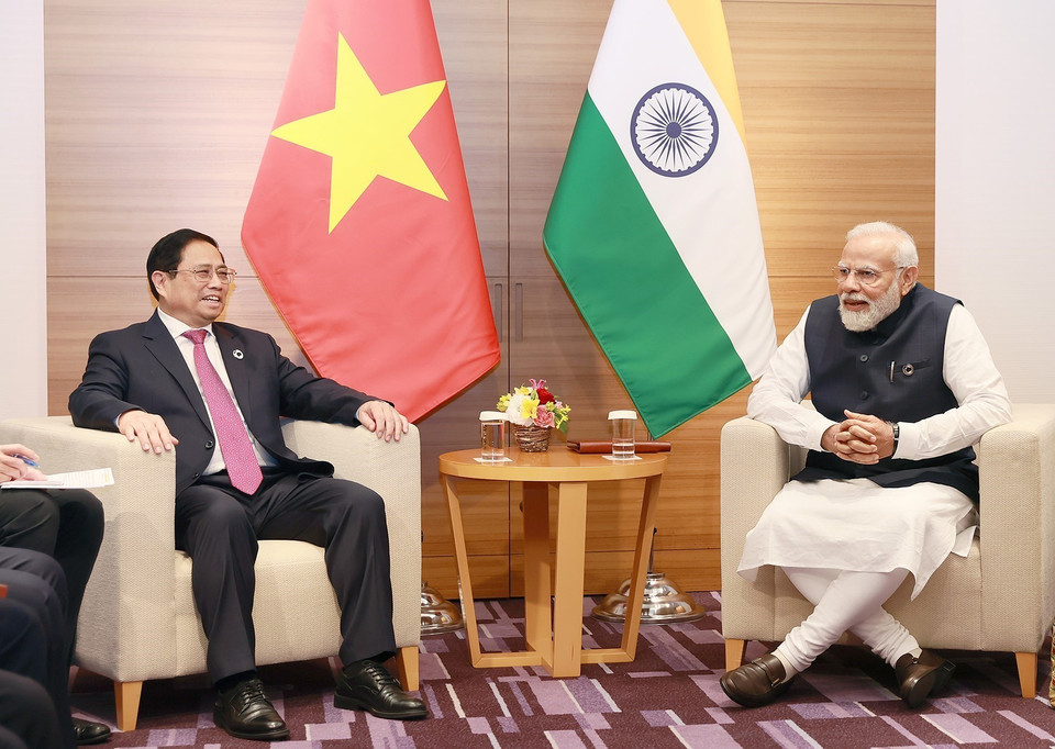 Quang cảnh cuộc gặp. (Ảnh: Dương Giang/TTXVN)