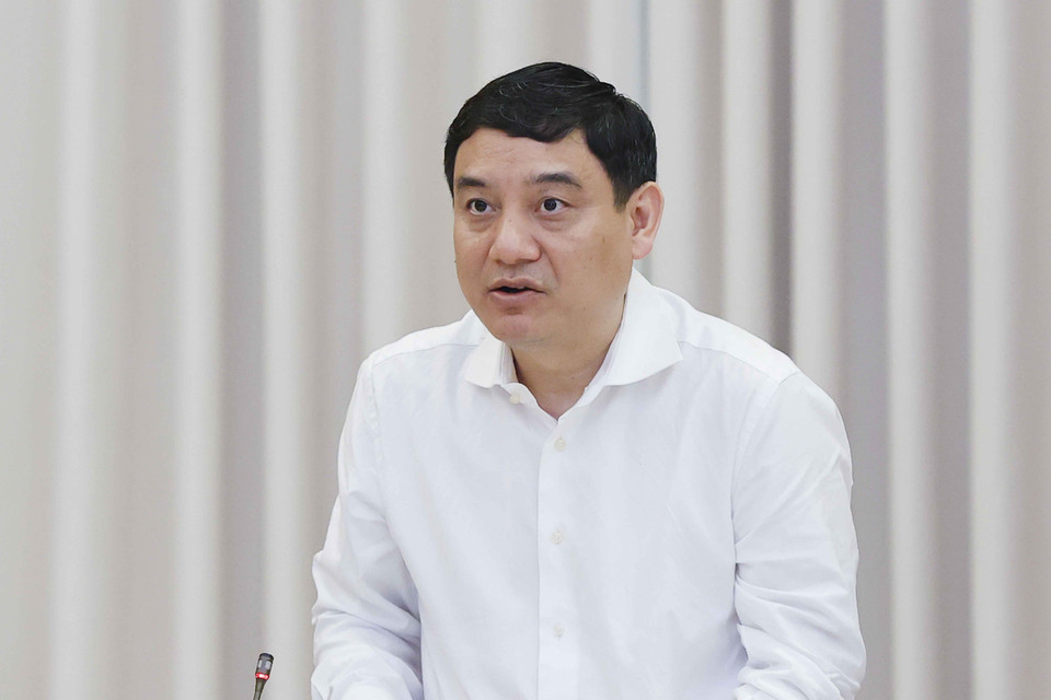 Chủ nhiệm Ủy ban Văn hóa, Giáo dục của Quốc hội Nguyễn Đắc Vinh phát biểu. (Ảnh: Doãn Tấn/TTXVN)