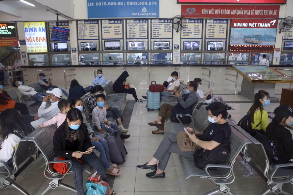 Nhu cầu di chuyển của người dân trong đợt nghỉ lễ 4 ngày tăng cao. (Ảnh: Tuấn Đức/TTXVN)