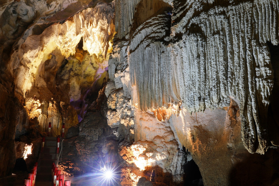 Năm 2015, hang động Khó Chua La được công nhận là Di tích Danh lam thắng cảnh cấp quốc gia. (Ảnh: Phan Quân/TTXVN)