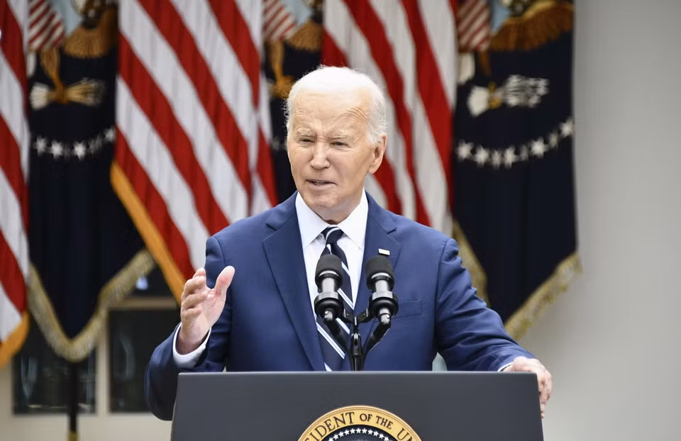 Ngày 22/5, người phát ngôn của Hội đồng An ninh quốc gia Nhà Trắng nêu rõ Tổng thống Mỹ Joe Biden (ảnh) luôn ủng hộ mạnh mẽ giải pháp hai nhà nước và ông cho rằng một nhà nước Palestine nên được hiện thực hóa thông qua các cuộc đàm phán trực tiếp giữa các bên. (Ảnh: Kyodo/TTXVN)