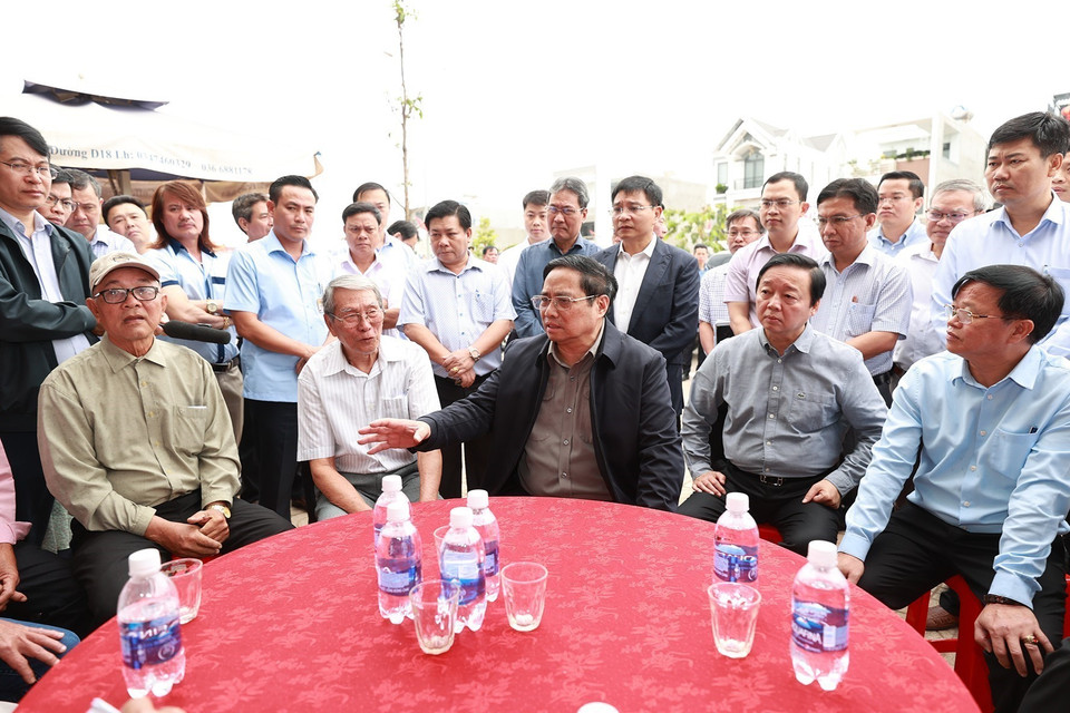 Quang cảnh cuộc gặp. (Ảnh: Dương Giang/TTXVN)