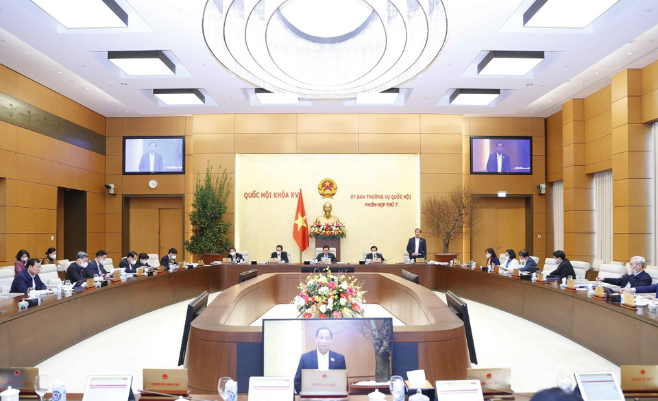 Quang cảnh phiên họp. (Ảnh: Doãn Tấn/TTXVN)