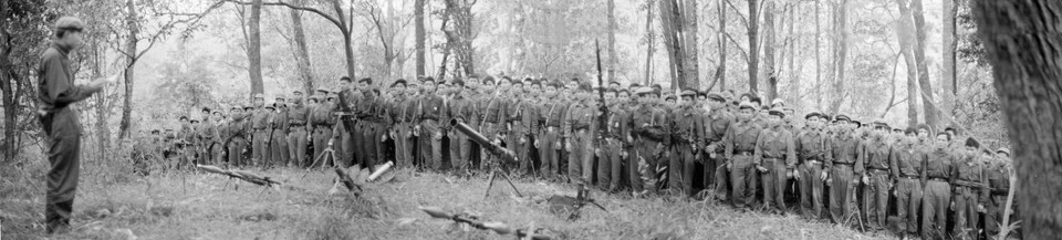 Một đơn vị quân tình nguyện Việt Nam tham gia chiến đấu trên chiến trường Lào. (Ảnh: Tư liệu TTXVN)