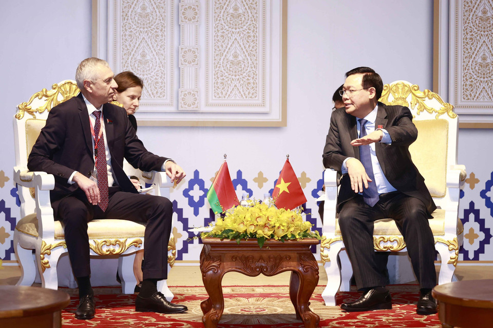 Quang cảnh cuộc gặp. (Ảnh: Doãn Tấn/TTXVN)