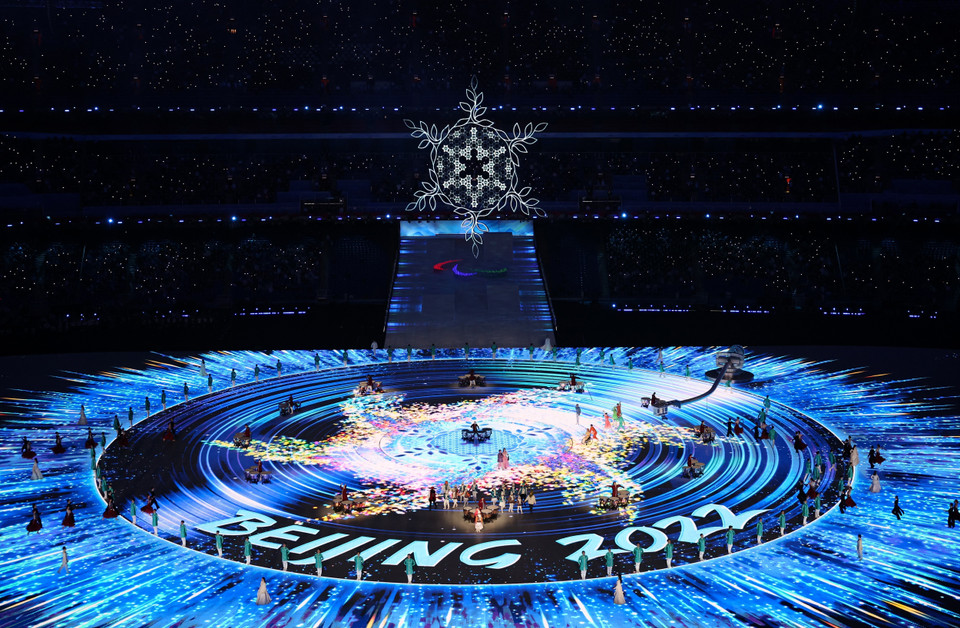 Biểu diễn nghệ thuật tại lễ bế mạc . (Ảnh: THX/TTXVN)