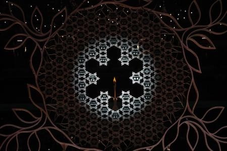 Ngọn đuốc Paralympic tắt lửa trong lễ bế mạc Paralympic mùa Đông Bắc Kinh 2022 tại Sân vận động Quốc gia ở Bắc Kinh, Trung Quốc tối 13/3. (Ảnh: THX/TTXVN)