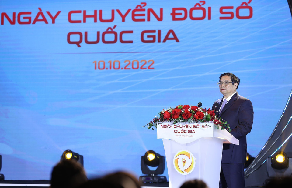 Thủ tướng phát biểu. (Ảnh: Dương Giang-TTXVN)