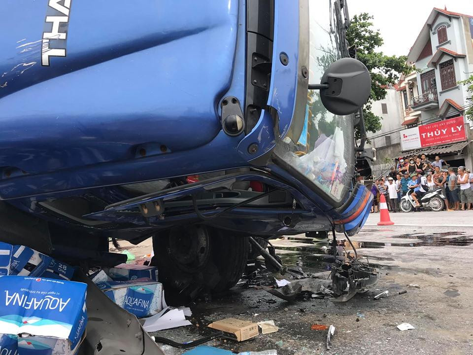 Hiện trường vụ việc. (Ảnh: CTV Nguyễn Huệ).