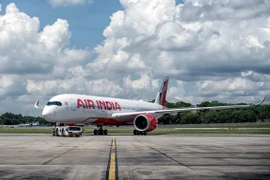Một máy bay của hãng hàng không Air India. (Ảnh minh họa: ANI/TTXVN)