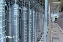 Bên trong cơ sở hạt nhân Natanz của Iran. (Ảnh: IRNA/TTXVN)