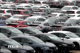 Ôtô sản xuất tại Anh. (Ảnh: PA/TTXVN)