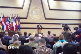 Một cuộc họp của ASEAN hồi năm ngoái. (Ảnh: Đào Trang/TTXVN)