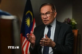 Thủ tướng Malaysia Anwar Ibrahim. (Ảnh: IRNA/TTXVN)