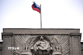 Trụ sở Duma Quốc gia Nga tại Moskva. (Ảnh: AFP/TTXVN)