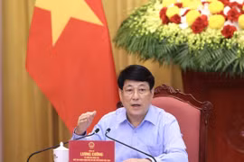 Chủ tịch nước Lương Cường làm việc với Văn phòng về công tác tháng Sáu