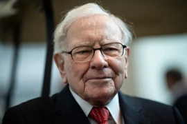 Tỷ phú Warren Buffett tham dự một sự kiện ở Omaha, Nebraska (Mỹ), ngày 3/5/2019. (Ảnh: AFP/TTXVN)